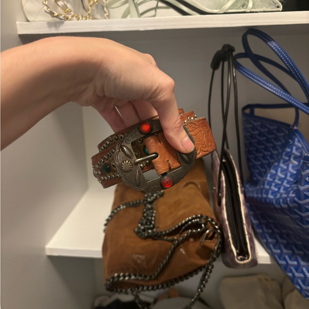 Golden goose belt